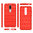 Flexi Slim Carbon Fibre Case for Nokia 5.1 Plus - Brushed Red